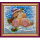 Magnets Bead embroidery kit Happy New Year – 8