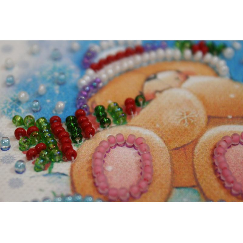 Magnets Bead embroidery kit Happy New Year – 8
