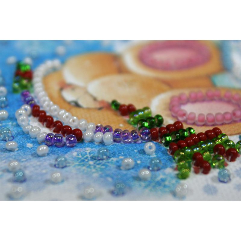Magnets Bead embroidery kit Happy New Year – 8