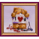 Magnets Bead embroidery kit Happy Valentine's Day – 1