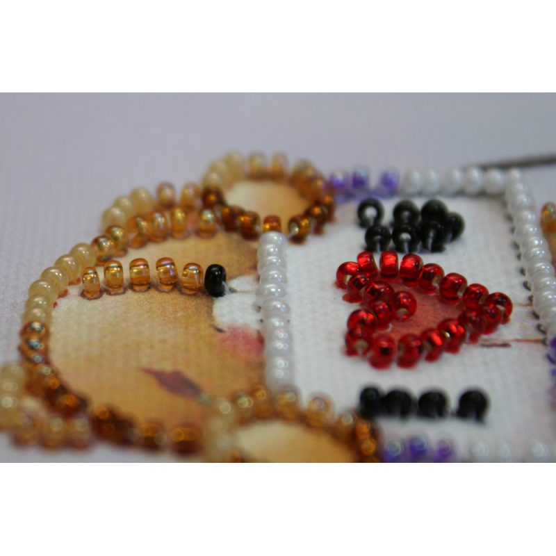 Magnets Bead embroidery kit Happy Valentine's Day – 1