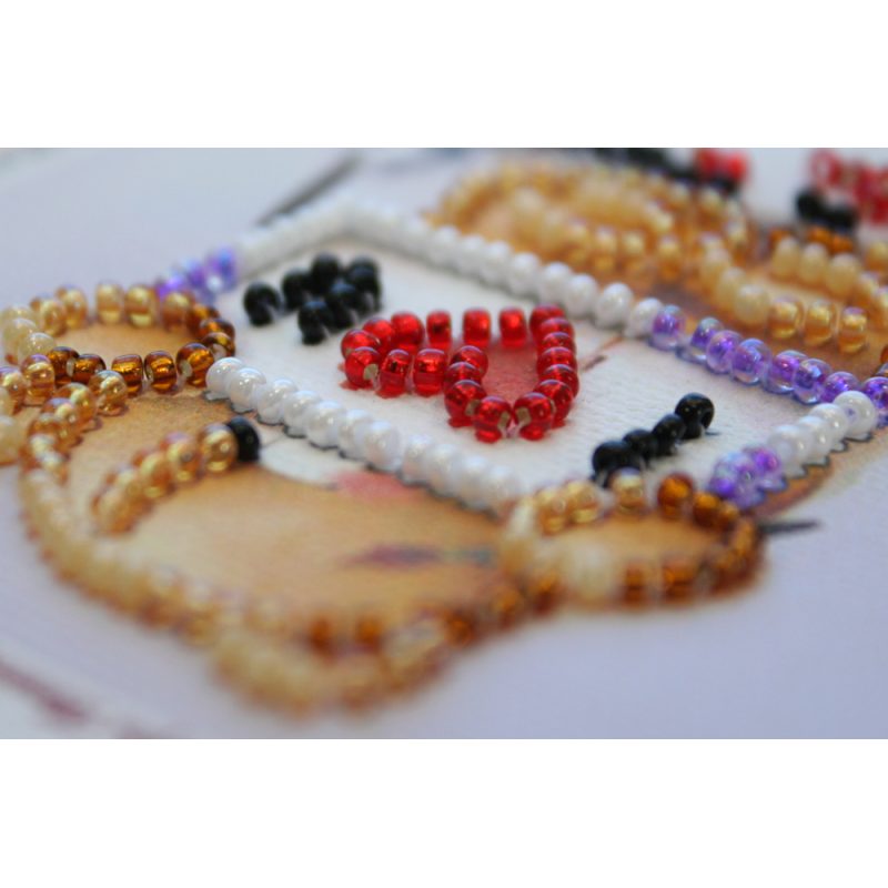 Magnets Bead embroidery kit Happy Valentine's Day – 1