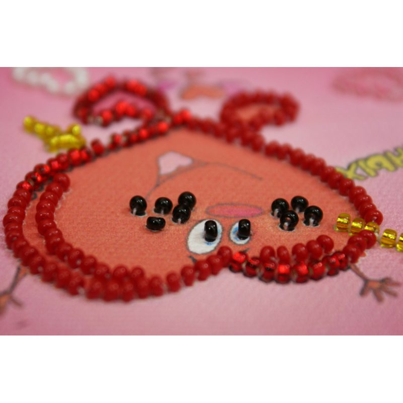 Magnets Bead embroidery kit Happy Valentine's Day – 2
