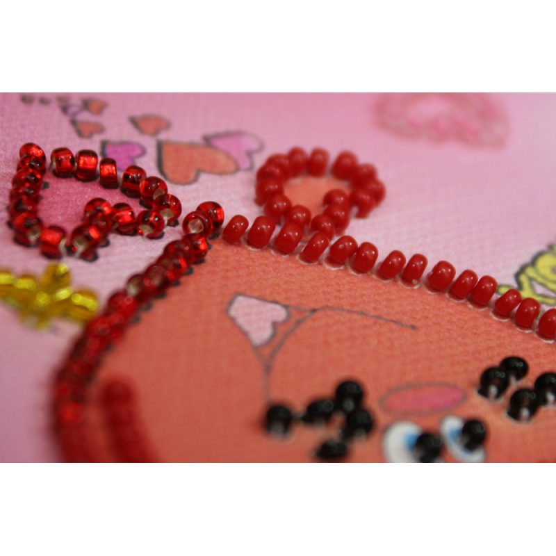 Magnets Bead embroidery kit Happy Valentine's Day – 2