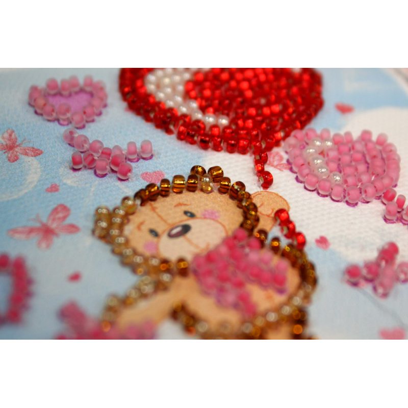 Magnets Bead embroidery kit Air kiss
