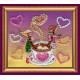 Magnets Bead embroidery kit Scent of love