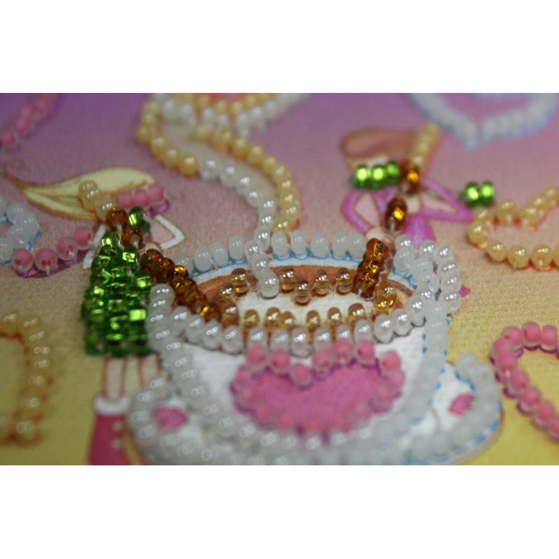 Magnets Bead embroidery kit Scent of love