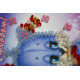 Magnets Bead embroidery kit Rabbits love