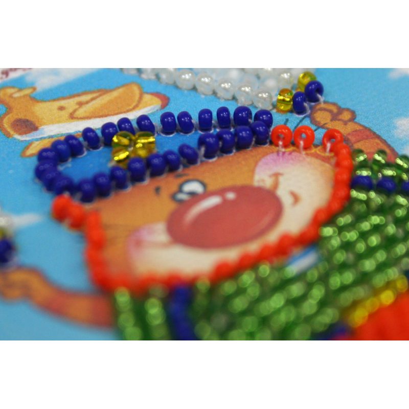 Magnets Bead embroidery kit Paratroopers