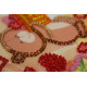 Magnets Bead embroidery kit A basket of happiness