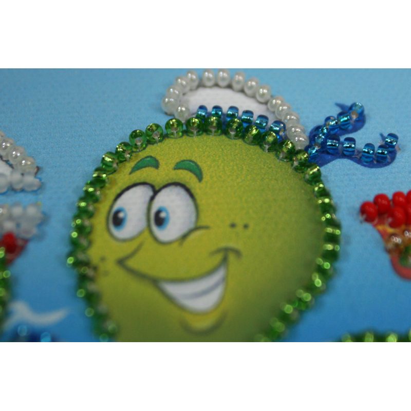 Magnets Bead embroidery kit Marines