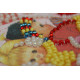 Magnets Bead embroidery kit Hearts