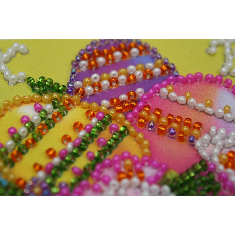 Magnets Bead embroidery kit Easter still-life – 3