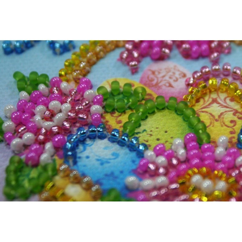Magnets Bead embroidery kit Easter basket – 1