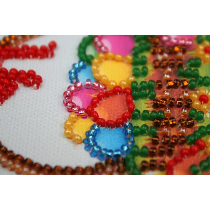 Magnets Bead embroidery kit Easter basket – 2
