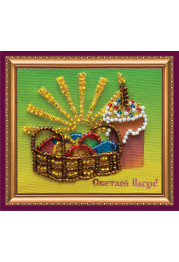 Magnets Bead embroidery kit Easter still-life – 4