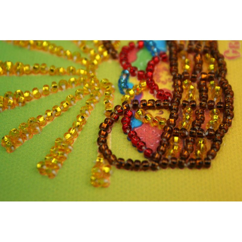 Magnets Bead embroidery kit Easter still-life – 4