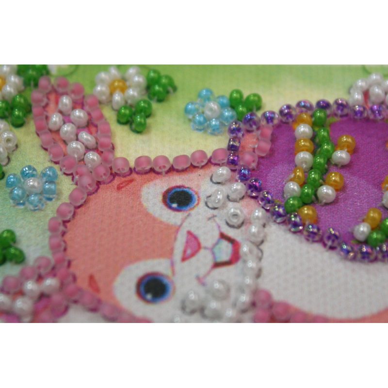 Magnets Bead embroidery kit Easter still-life – 5