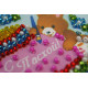 Magnets Bead embroidery kit Easter still-life – 6