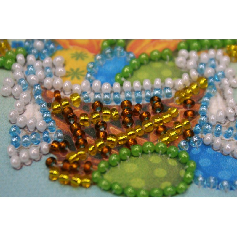 Magnets Bead embroidery kit Easter basket – 4