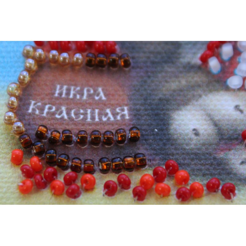 Magnets Bead embroidery kit Life is good