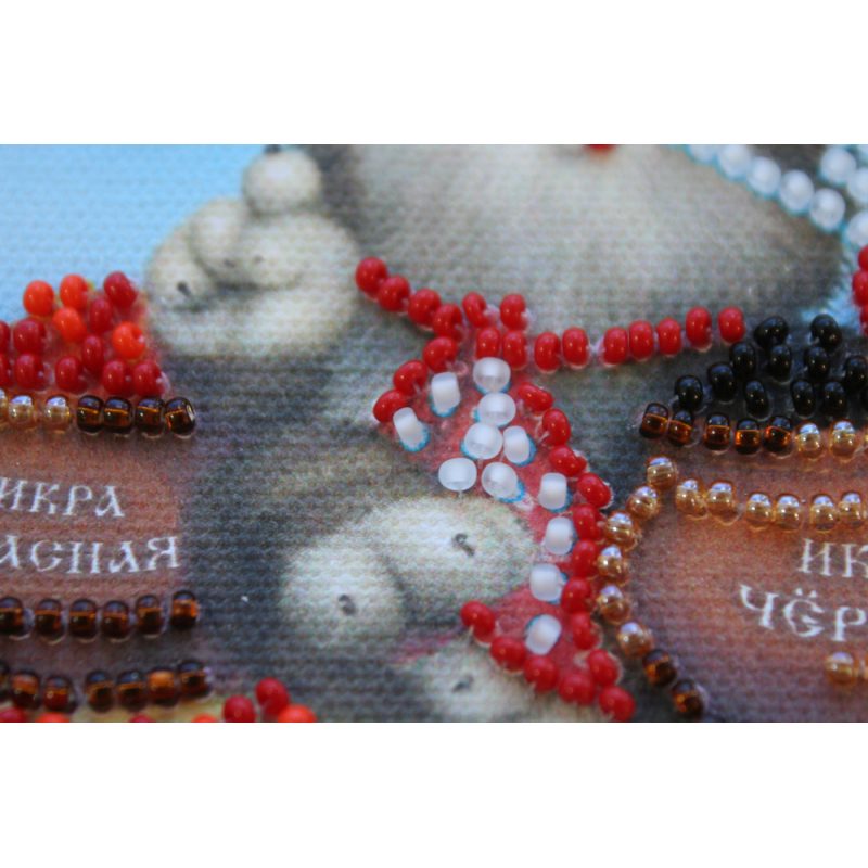 Magnets Bead embroidery kit Life is good