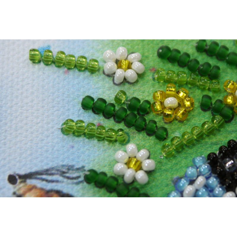 Magnets Bead embroidery kit Biker