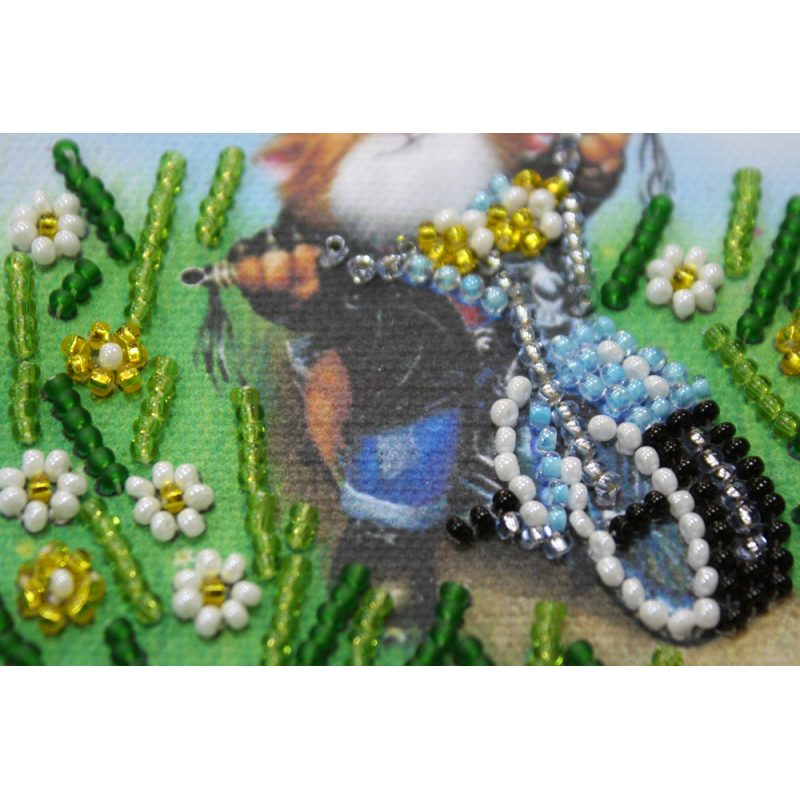 Magnets Bead embroidery kit Biker