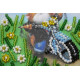 Magnets Bead embroidery kit Biker
