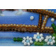 Magnets Bead embroidery kit Moon cats