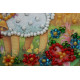 Magnets Bead embroidery kit Fawns