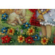 Magnets Bead embroidery kit Fawns