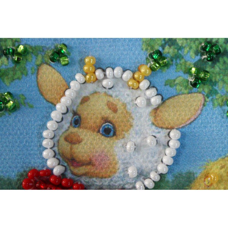 Magnets Bead embroidery kit Fawns