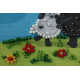 Magnets Bead embroidery kit Enamoured woollies – 1