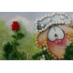 Magnets Bead embroidery kit Melancholy