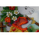 Magnets Bead embroidery kit Hay-harvest