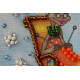 Magnets Bead embroidery kit Goat crocheter