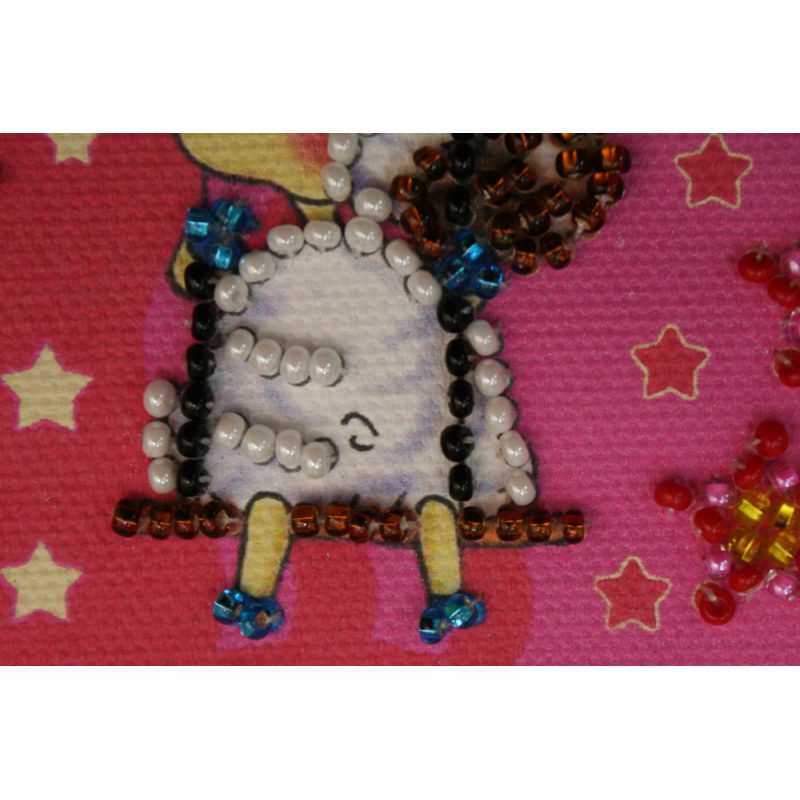 Magnets Bead embroidery kit Aries