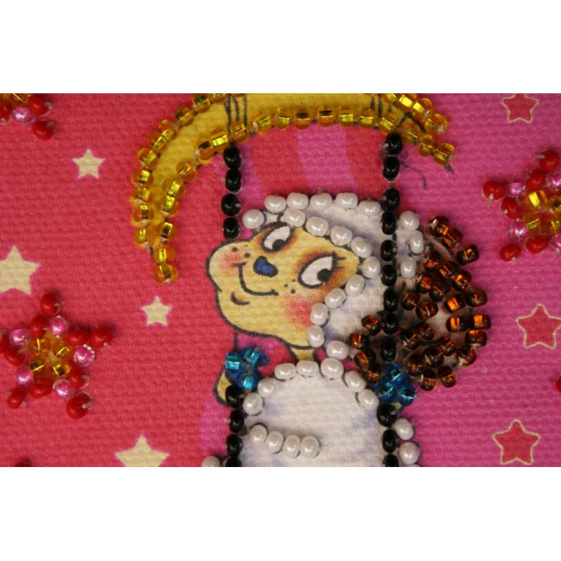 Magnets Bead embroidery kit Aries