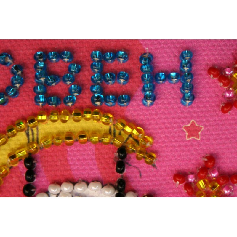 Magnets Bead embroidery kit Aries