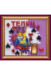 Magnets Bead embroidery kit Taurus