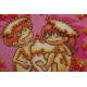 Magnets Bead embroidery kit Gemini