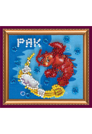 Magnets Bead embroidery kit Cancer