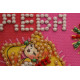 Magnets Bead embroidery kit Virgo
