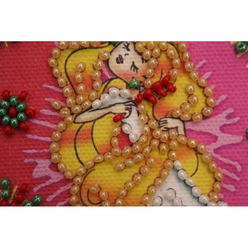 Magnets Bead embroidery kit Virgo