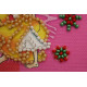 Magnets Bead embroidery kit Virgo