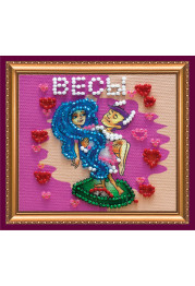 Magnets Bead embroidery kit Libra