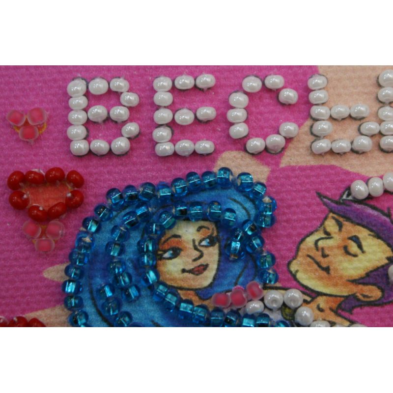 Magnets Bead embroidery kit Libra