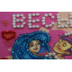 Magnets Bead embroidery kit Libra
