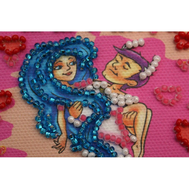 Magnets Bead embroidery kit Libra